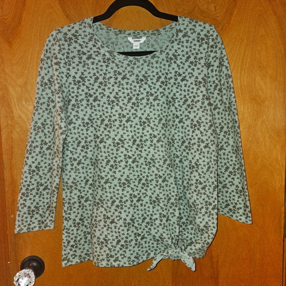 SONOMA Green Shirt SMALL